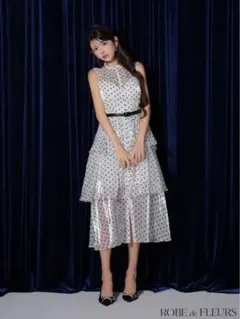 ROBE de FLEURS ミディアムドレス