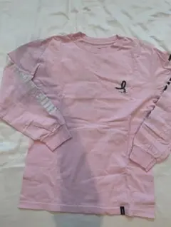 HUF スケートボードブランド 長袖Tシャツ ピンク S ユニセックスのサムネイル