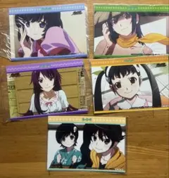 偽物語　ブロマイド　5枚セット