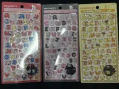 サンリオ ボンボンドロップシール 文字 もじ 3点セット