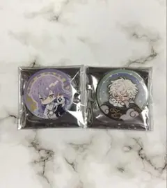 にじさんじ　星導ショウ　叢雲カゲツ　スイパラコラボ　缶バッジ