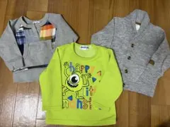 子ども服　トレーナー　80cm 3点セット