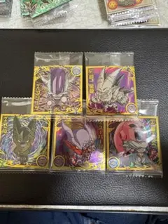 ドラゴンボール超戦士シールウエハース 5枚セット