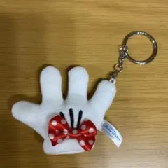 ミニー 手形 キーホルダー　キーチェーン　ディズニー
