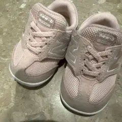 【記名なし】ニューバランス 12.5cm ピンク new-b ファーストシューズ