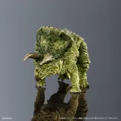 いきもの大図鑑レプティクス　恐竜　トリケラトプス　グリーン　ブラウン　2種セットのサムネイル