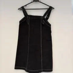 ZARA 黒 ジャンバースカート 10-11歳