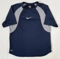 NIKE ナイキ サッカー 野球 トレーニングウェア シャツ ネイビー L