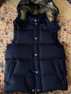 SOPHNET. ダウンベスト2LAYER WOOL HOOD DOWNVEST