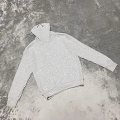 【ビームスハート】（F）タートルネックニットセーター ローゲージ カジュアル