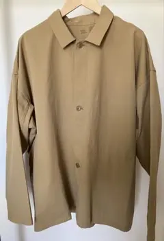 【 size XL】MUJI Labo 燃えにくい素材 カバーオールジャケット