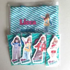 リカちゃんくじ×セーラーズ　ダイカットキーチェーン　コンプリート トートバッグ