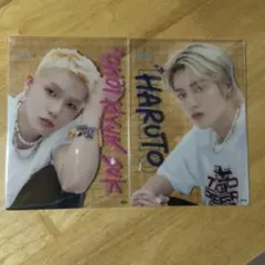 Treasure HARUTO & HYUNSUK クリアカード