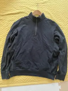 ユニクロ ハーフジップ スウェット