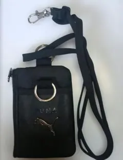 PUMA ネックストラップ付きコインケース【中古品】