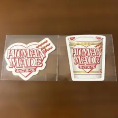 カップヌードル ヒューマンメイド シール 2点
