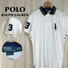 ☆希少☆ポロバイラルフ ビッグポニー 鹿の子 半袖ラガー XL表記 ホワイト