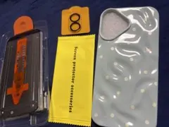 【4点セット⑦】iPhone17 ケース/ガラスフィルム/カメラレンズカバー