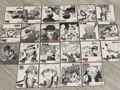 【ジャンプ】【2021年】 アニメイト期間限定色紙22枚(テニスの王子様など)