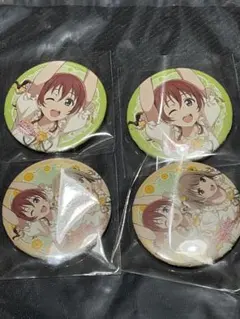 缶バッジ フラワーミュージックライブ エマ・ヴェルデ&タンポポセット