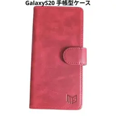 Galaxy S20 5G手帳型ケース レッド