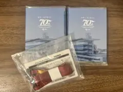 JRAオリジナルネックストラップ 100周年記念＋70周年記念の競馬メモ帳2こ