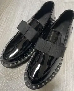 完売品　Akiron x Donoban ブラックローファー　M エナメル 2026年最新】DONOBAN ローファー・革靴の人気アイテム - メルカリ