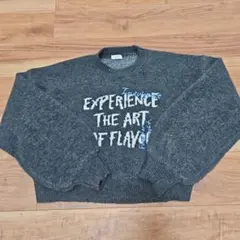 LOWRYS FARM グレー ニットセーター F