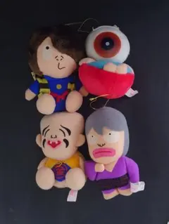 ゲゲゲの鬼太郎キャラクターマスコット 3体セット - メルカリ