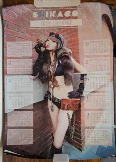久保ユリカ SHIKACCO 2014 カレンダー ポスター