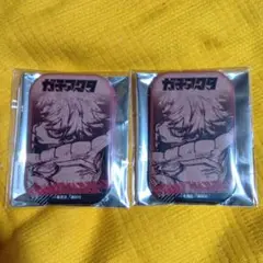 ガチアクタ　ルド　スクエア缶バッジ　2個セット　TSUTAYA