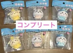 ちいかわソフビインテリアマスコット　コンプリート　ちいかわ　ハチワレ　うさぎ