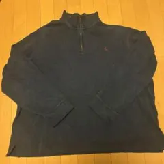 ラルフローレンネイビー ハーフジップ セーター