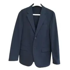 【美品】ユニクロ 感動ジャケット M ネイビー 軽量 ストレッチ