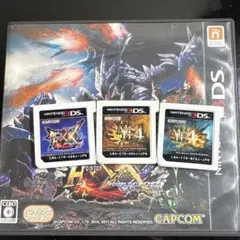モンスターハンター4・4G ・XX3本セット