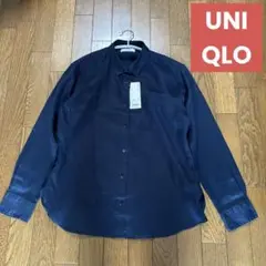 ユニクロ プレミアムリネン 長袖シャツ 新品