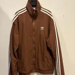 出品最後の値下げ‼️adidas ブラウン ナイロンジャケット M