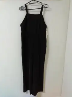 サロペット　黒　セットアップ