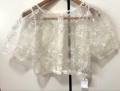 【新品未着用タグ付き】archives 刺繍レース２WAYブラウスのサムネイル