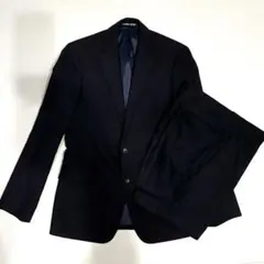 【美品】PERSON’S FOR MEN スーツ YA4 ネイビー メンズ