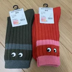 専用ANYA HINDMARCH HEATTECHソックス UNIQLO 2足