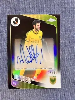 2026 Topps Chrome J리그 마테우스 친필 사인 10 실리
