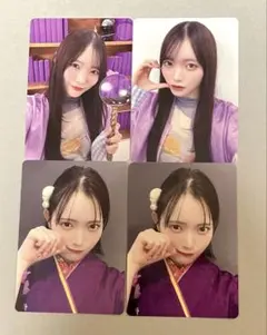 CUTIESTREET トレカ 真鍋凪咲 ver.9 振袖　4枚セット