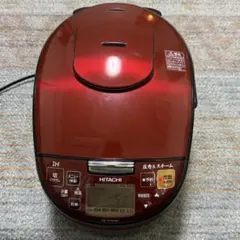 日立 5.5合 圧力スチームIH炊飯器 RZ-TS103M 2020年製 日立 炊飯器 【良品】圧力スチームIH炊飯器 5.5合 ふっくら御膳 ルビー