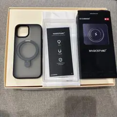 (未使用品)CASEKOO 定点360度回転 iPhone 15 ブラック