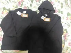 CORISCO ブラックパーカーとトレーナーのセット