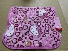 【新品未使用】①ハローキティ　ヒョウ柄キティ　ハート柄キティ　枕カバー　ピンク