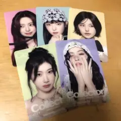 ①② itzy collector タワレコ　クリアトレカ　コンプリート　5種