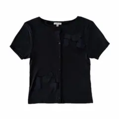 美品 TOCCA トッカ / CHARADE リボンカーディガン 半袖 XSのサムネイル