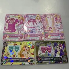 アイカツ ちゃお スイートレストラン レッドストライプリボンアクセ